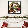 (40*40cm)Christmas Train - Full Round Drill Diamond Painting