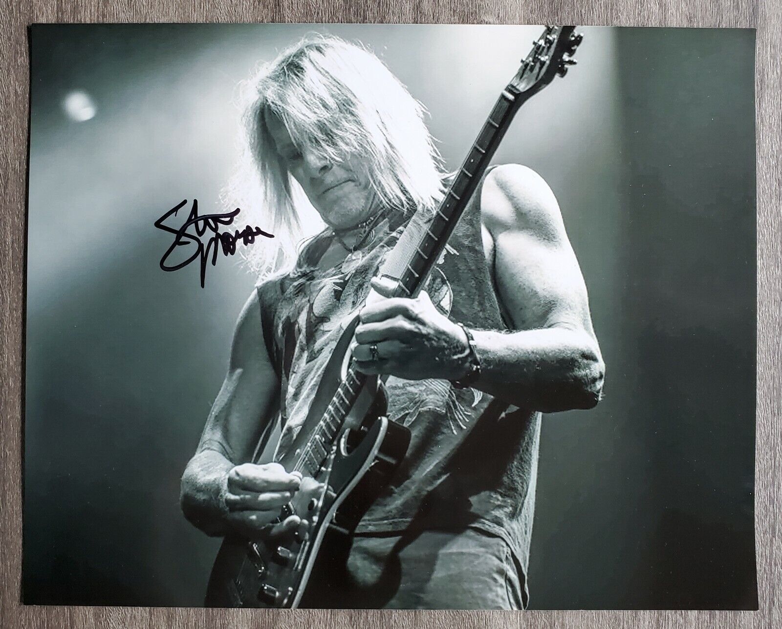 Steve Morse Signed 8x10 Photo Poster painting Deep Purple Dixie Dregs Rock Guitarist Legend RAD