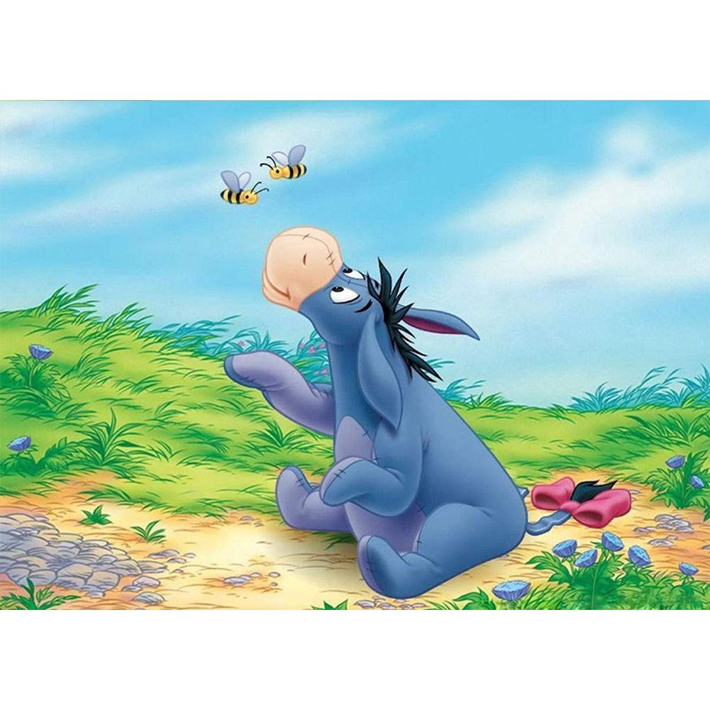 

Cartoon Donkey-Round Drill Diamond Painting-40*30CM, 501 Original