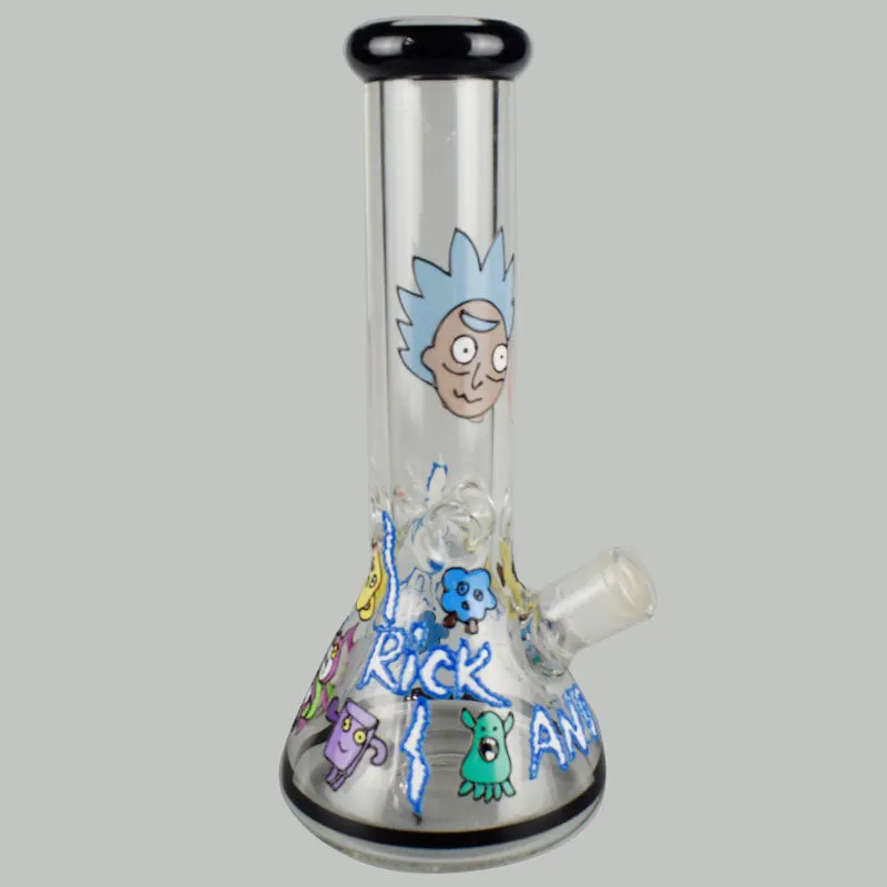 Rick & Morty Beaker Base Bong | Black Accents