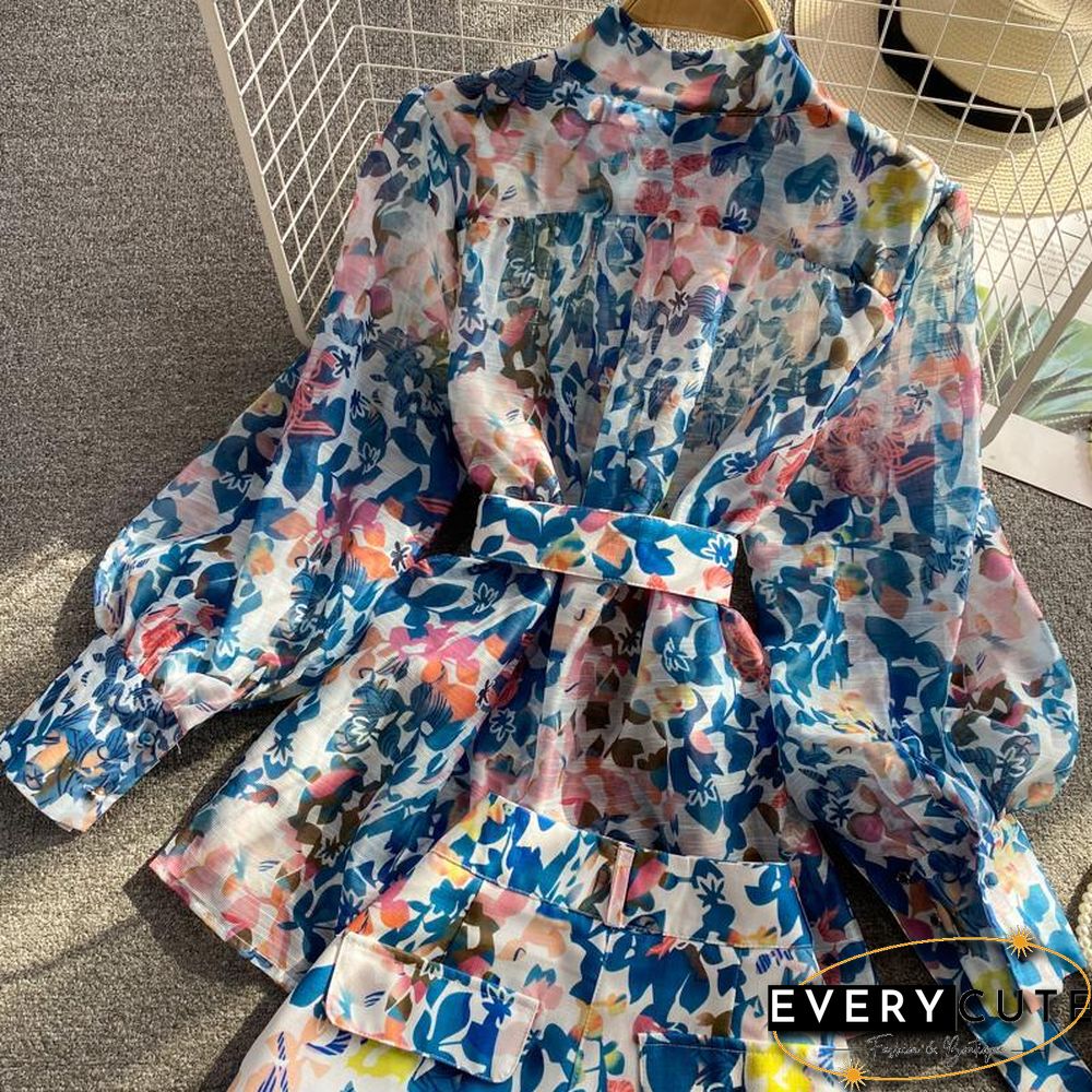 Long Sleeve Two-Piece Set P13358