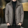Men's Winter Plush Jacket (Double-sided wear)