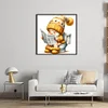 (Counted/Stamped)Goblin Goes To Toilet-18CT Cross Stitch 25*25cm/9.84*9.84in