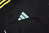 Joyfball 2025/2026 Juventus Half-Pull Training Suit Black Football Shirt 1:1 Thai Quality