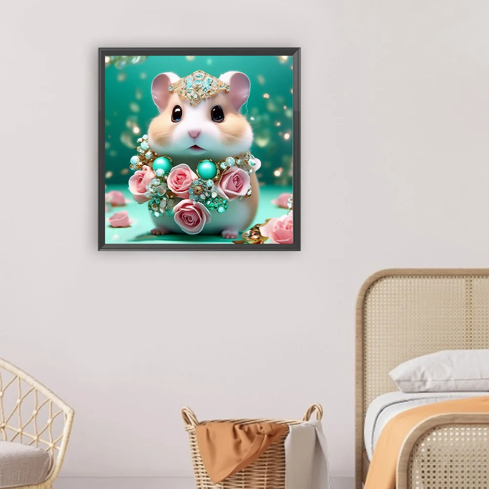 Full Round Diamond Painting 30*30cm - Diamond Mouse