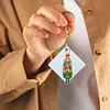 Nutcracker-(Double-Sided)6pcs Diamond painting keychain