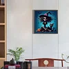 Diamond Painting -DIY Full Square Drill Halloween Skeleton Witch(35x35cm)