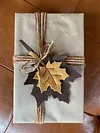DIY Felt Leaves Gift Wrap Template Set(3 PCS) & Instructions