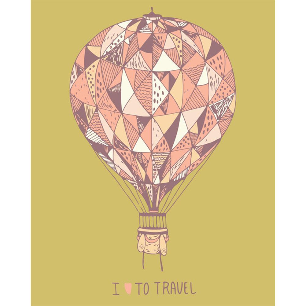 

40x50cm - Paint By Numbers Air Balloon, 501 Original