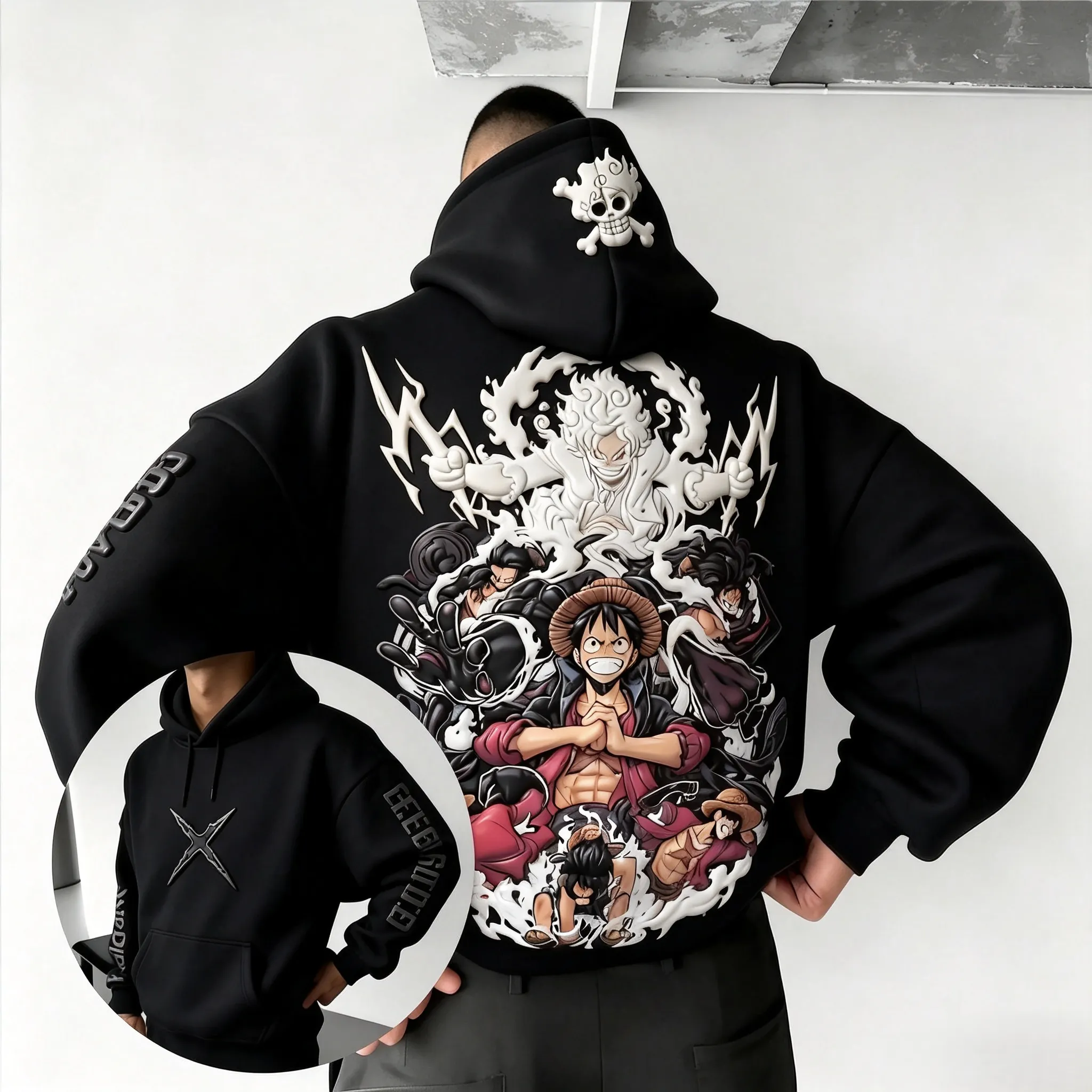 Men's Casual Cartoon Hoodie