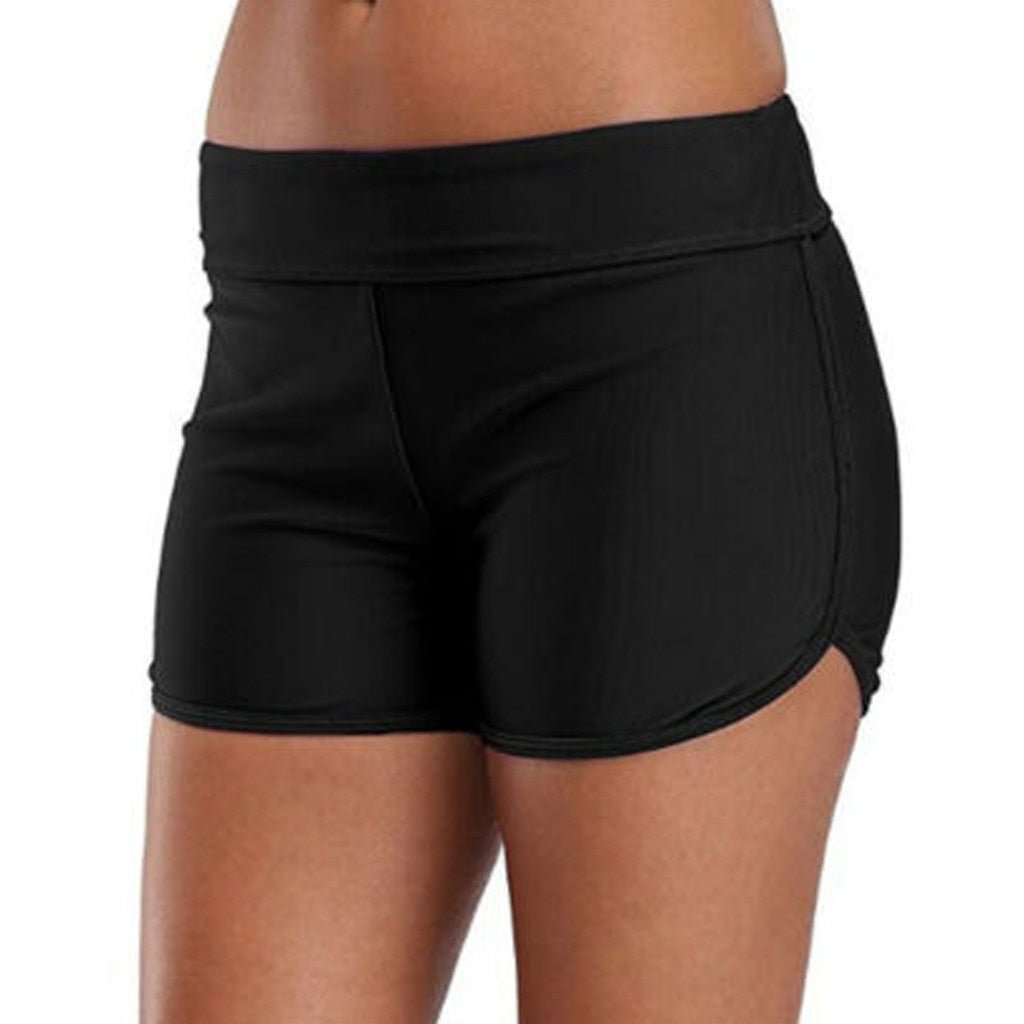 Sexy Solid women's swimming trunks Plus Size 5XL Tankini swimsuit bottom Fat Beach Swim shorts Boxer Briefs New Panties