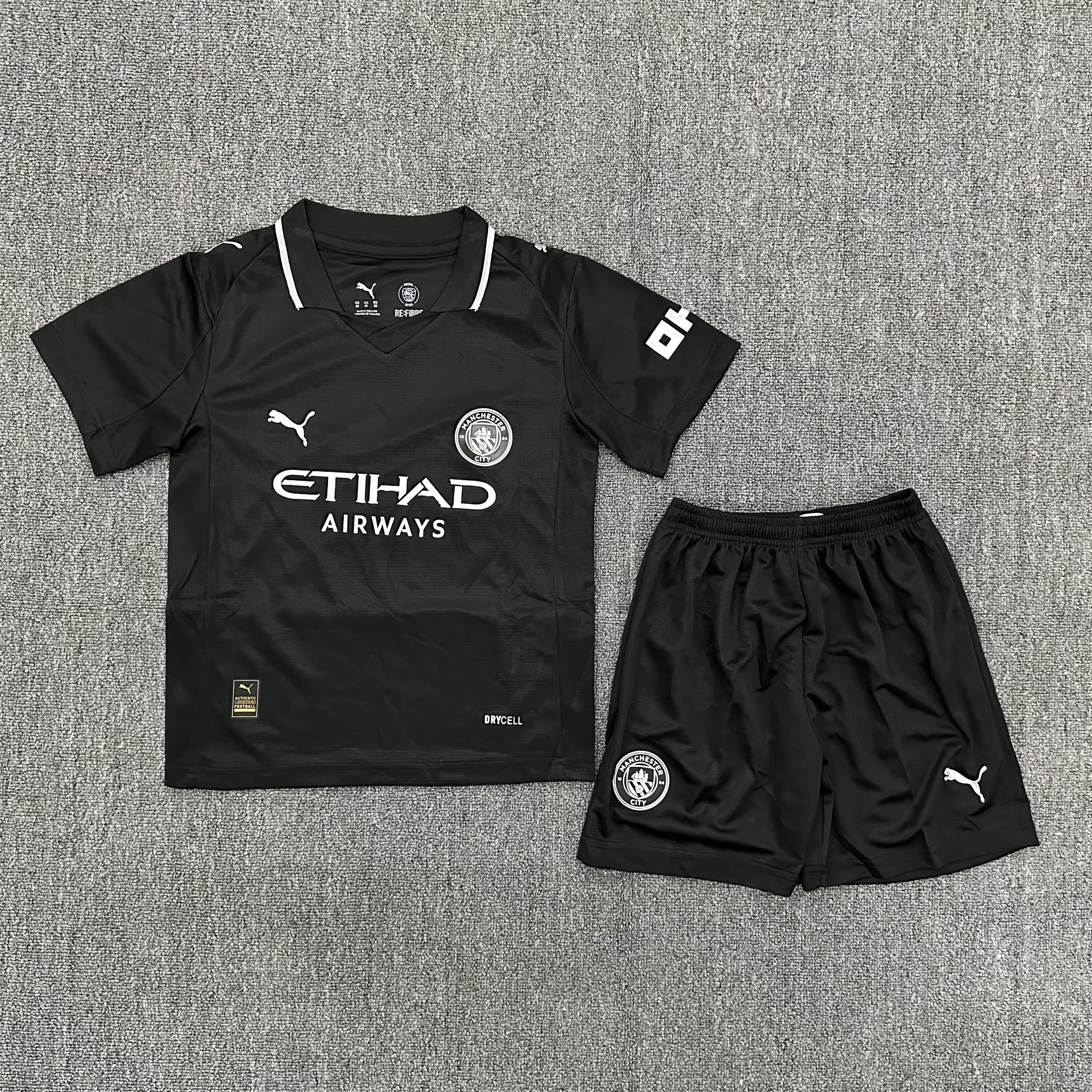 KIDS-25/26-SP-MCI-BLK-POLO-A00394
