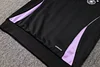 Joyfball 2024 Germany Half-Pull Hat Style Training Suit Black Football Shirt 1:1 Thai Quality