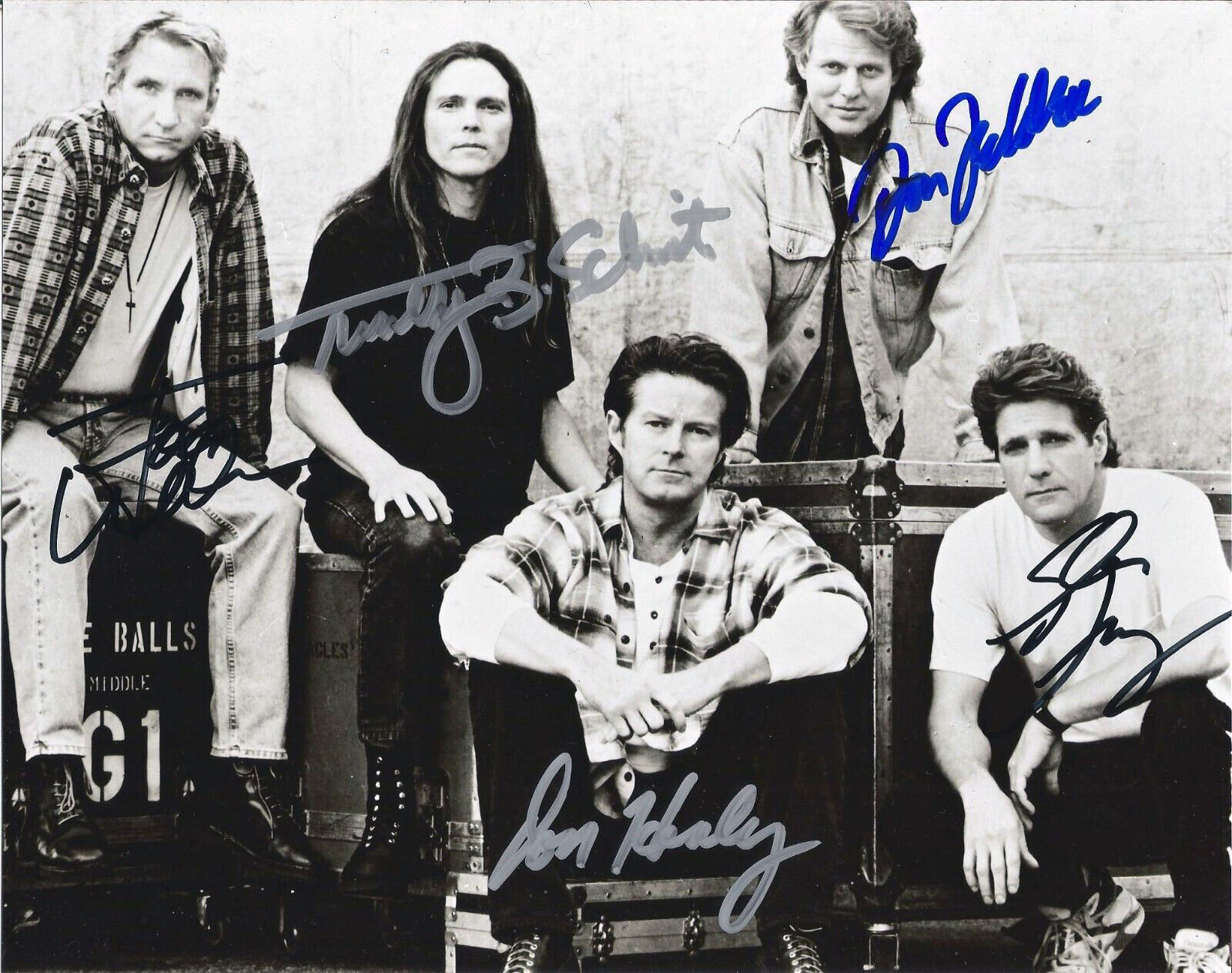 The Eagles Autographed Signed 8x10 Photo Poster painting Reprint