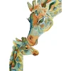 (Stamped/Counted) Giraffe-14CT Cross Stitch 42*55cm/16.54*21.65in(Brand)