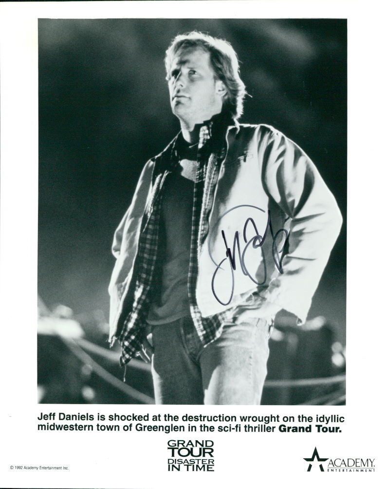 Jeff Daniels signed 8x10 Photo Poster painting COA