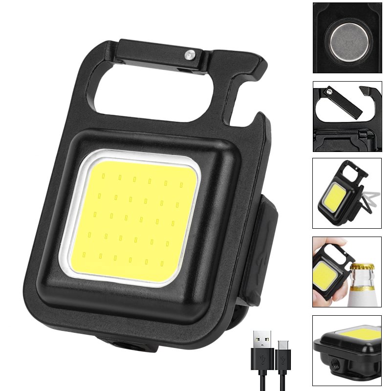 Cob Keychain Work Light--buy 5 get 5 free & free shipping（10pcs）
