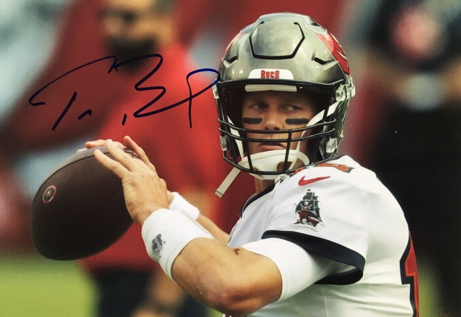 Tom Brady Autographed Signed 8x10 Photo Poster painting ( Buccaneers ) REPRINT