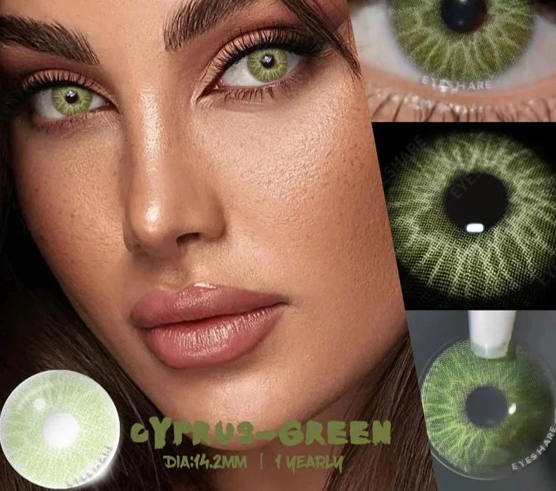 Sdrawing 1pair Colored Contact Lenses for Eyes Natural Look Gray Eye Lenses Brown Contact Blue Lenses Fast Delivery Green Lenses