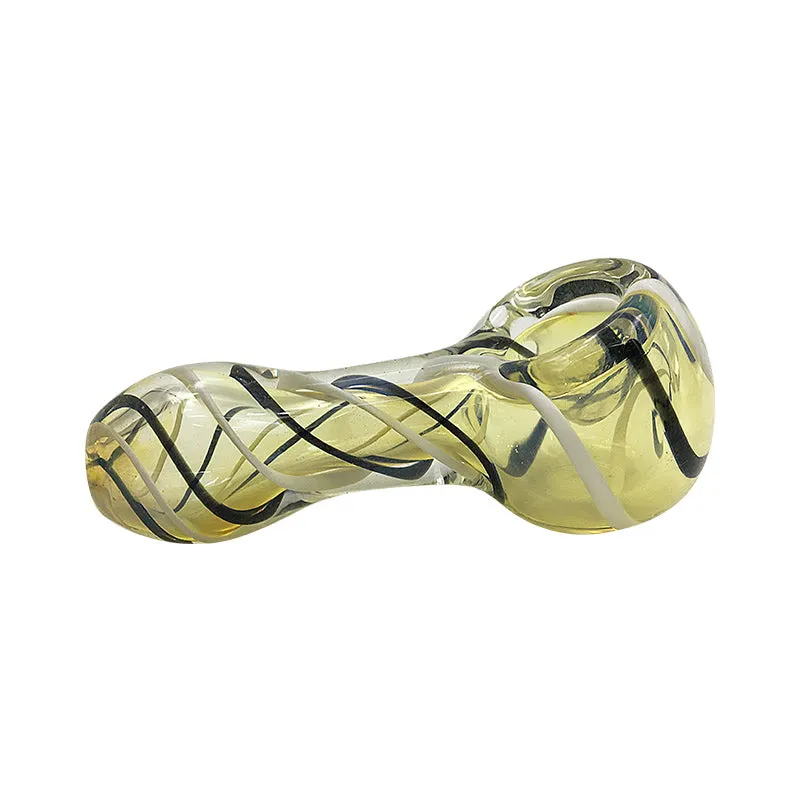 Wholesale High Quality America Colors Glass Hand Pipe Spoons