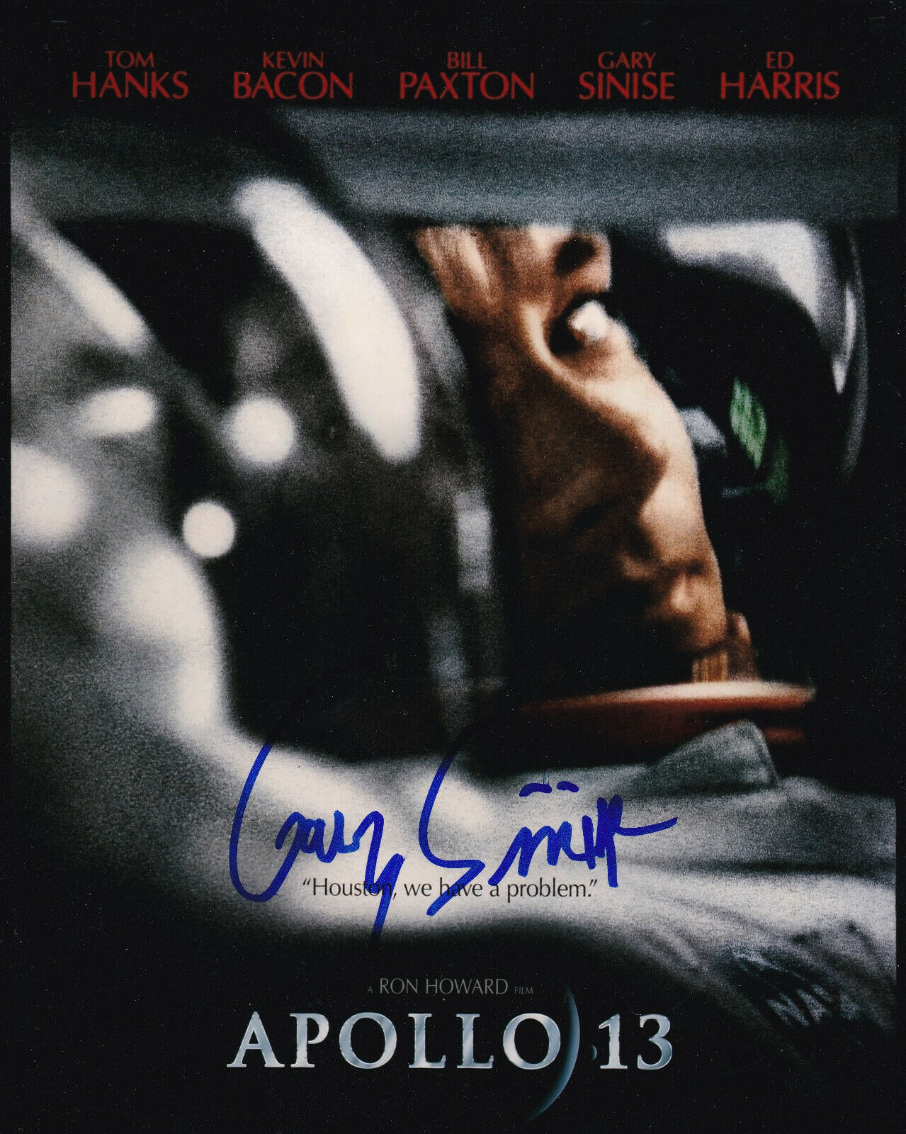 Gary Sinise Signed 8x10 Photo Poster painting Forrest Gump CSI Apollo 13 Lt. Dan Band Snake Eyes