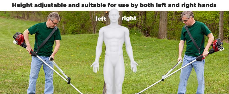Product Introduction of Upgraded Ergonomic Trimmer Grip, String Trimmer Handle, with Trimmer Shoulder Harness, Weed Eater Handle Extension for Trimming, Weedeater Handle Grip for String Trimmer, Lawn Care and Landscaping 8