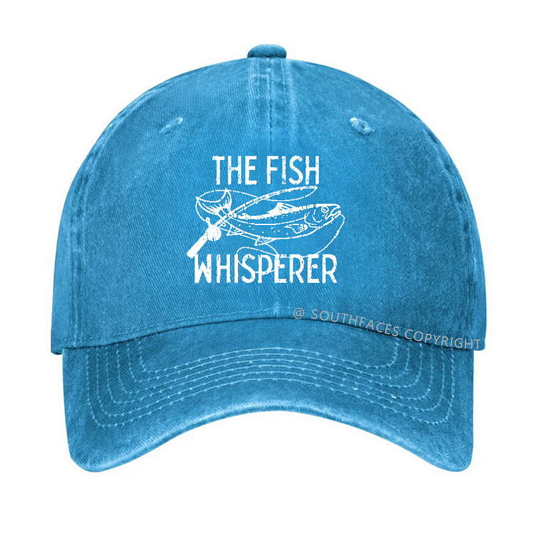 The Fish Whisperer Funny Fishing Hat