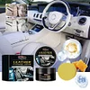 100g Leather Cleaning Cream Car Leather Restorer Cream for Leather Sofa Chair