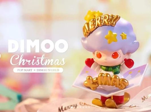 PRE-SALE POPMART DIMOO WORLD CHIRSTMAS 2020 SERIES BLIND BOX