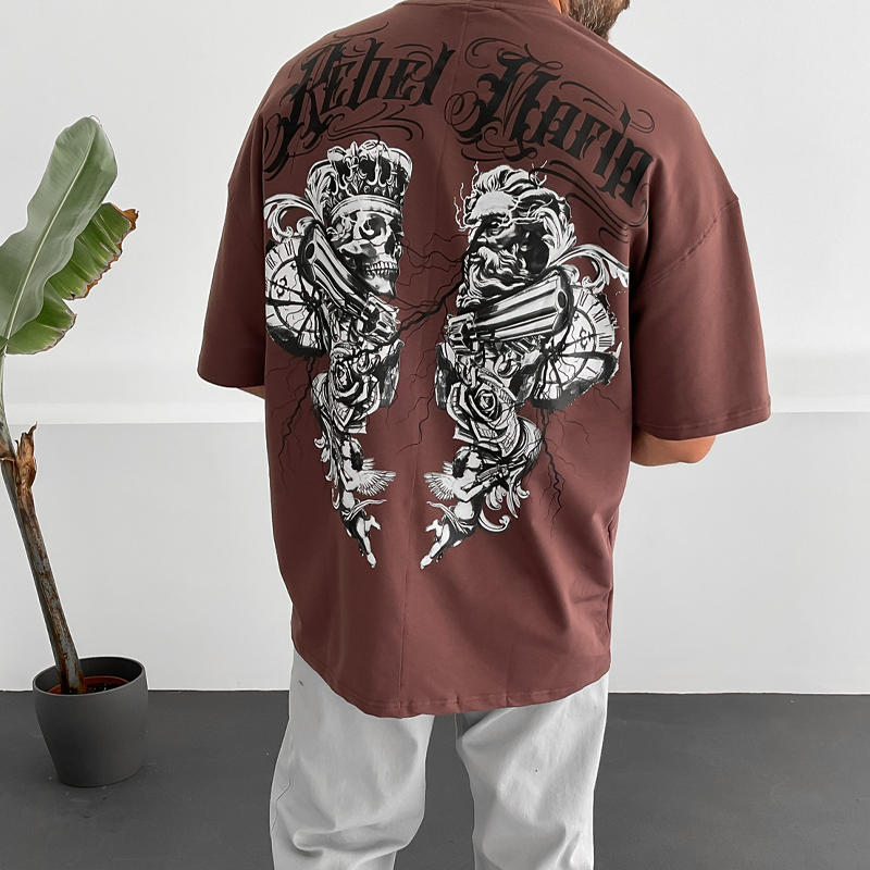 Rebel Mafia Graphic T-shirt