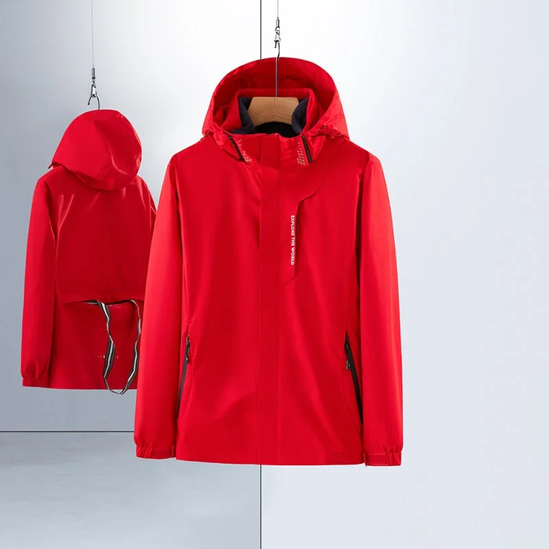 Waterproof Ski Jacket Warm Winter Outdoor Hooded Jacket