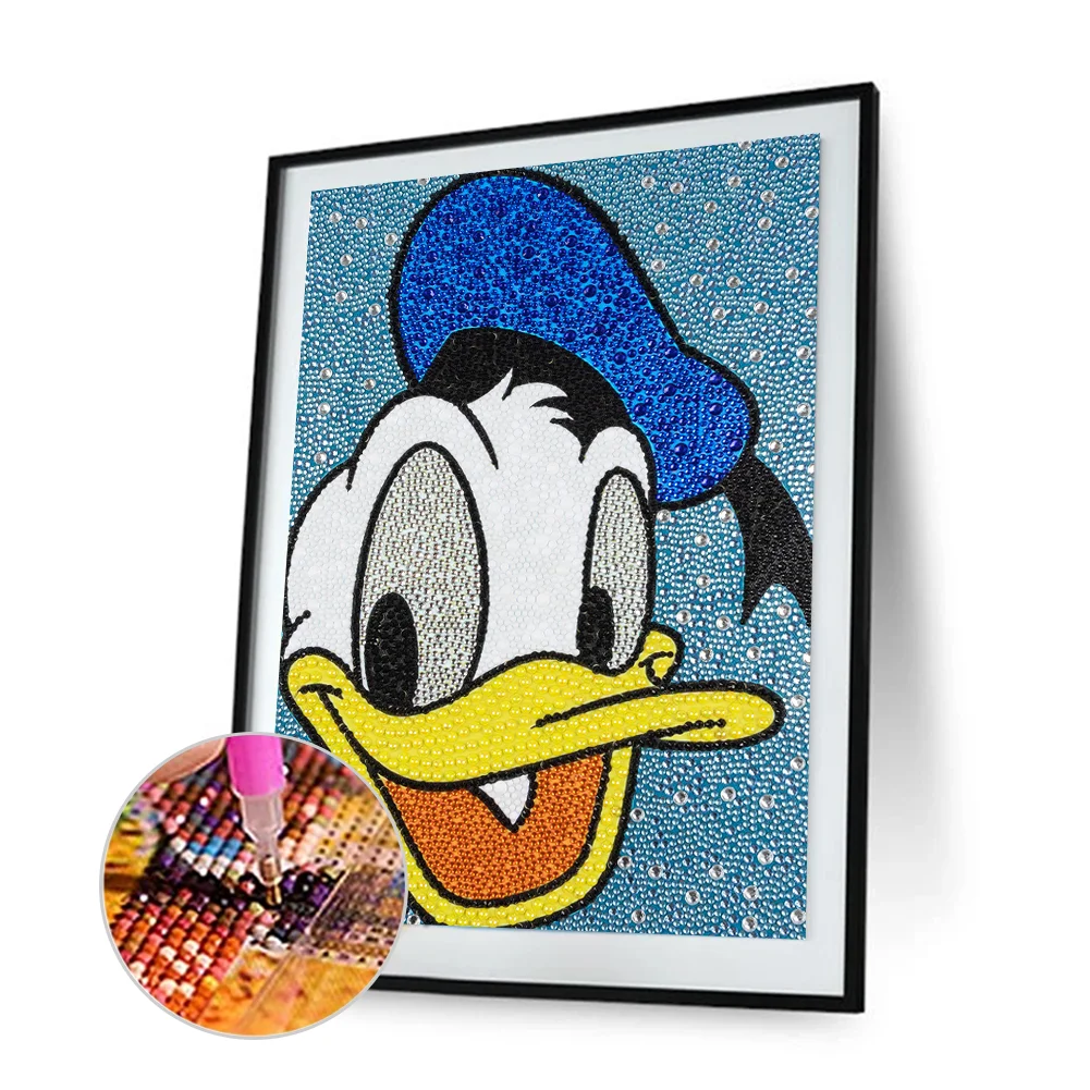 Diamond Painting - Full Crystal Rhinestone - Duck(30*40cm)