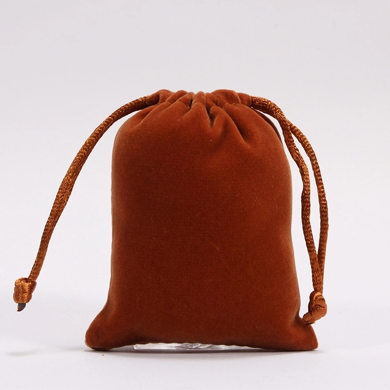 100 Pieces Factory Flannel Jewelry Packaging Bag Buddha Beads Jewelry Play Bag Brocade Bag Gift Bag Drawstring Bag