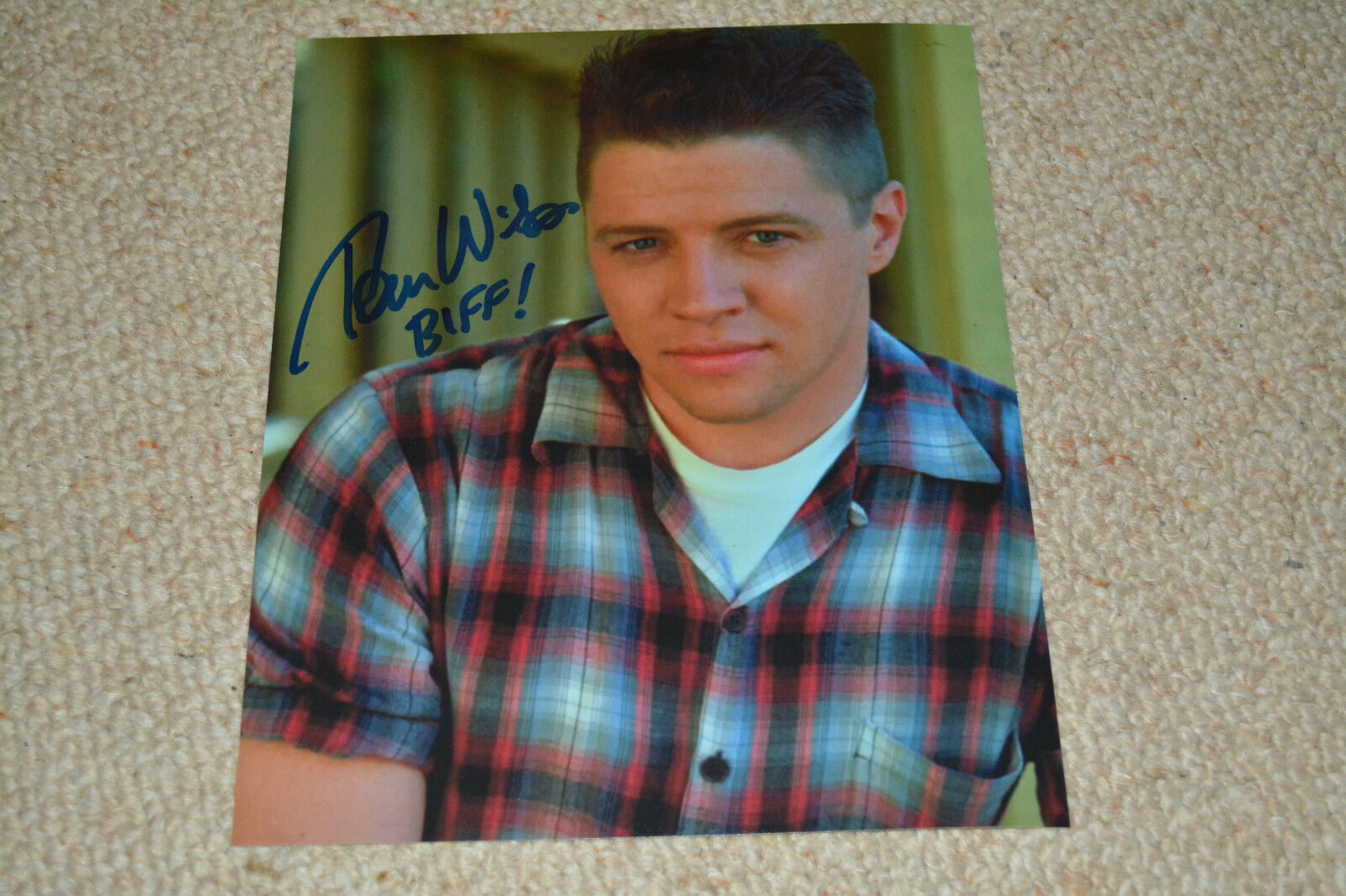 TOM WILSON signed autograph In Person 8x10 (20x25cm) BACK TO THE FUTURE Biff