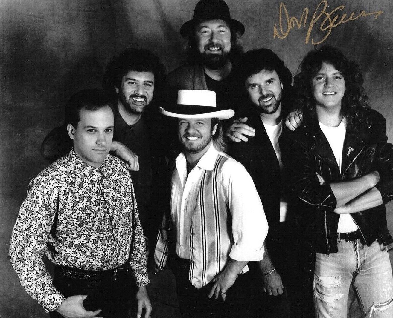 * DON BARNES * signed 8x10 Photo Poster painting * 38 SPECIAL * PROOF * 8