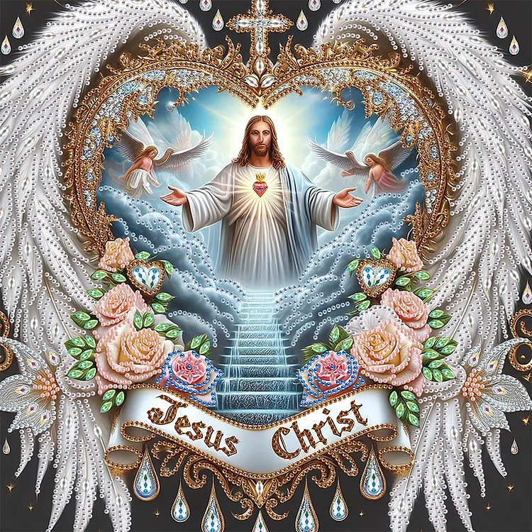 Jesus - Partial Drill - Special Diamond Painting(40*40cm)