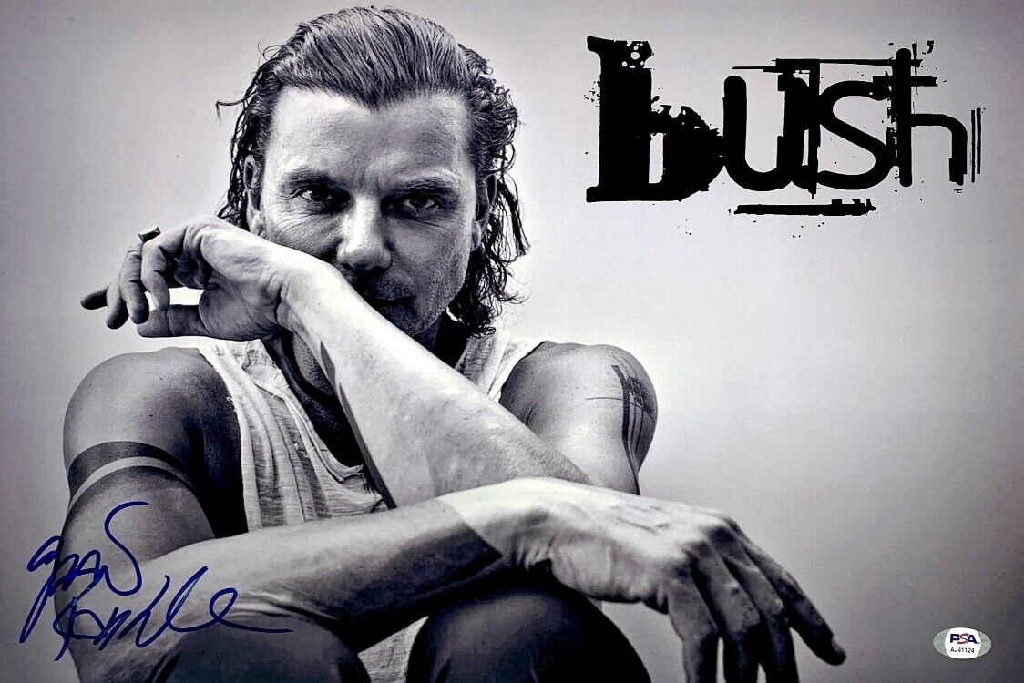 Gavin Rossdale Signed 12x18 Photo Poster painting Bush