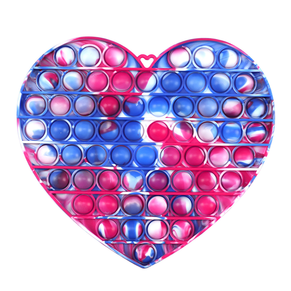 

Heart Mixcolor - Pop It Fidget Toy, 501 Original