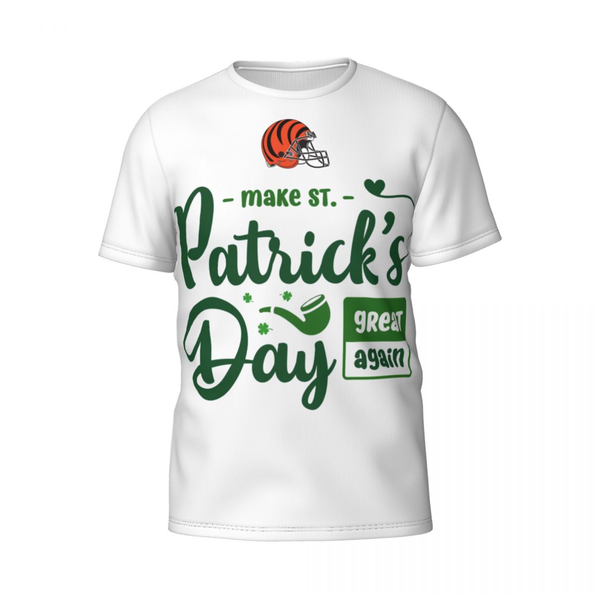 Cincinnati Bengals Make Patrick's Day Great Again Printed Men's T-Shirt