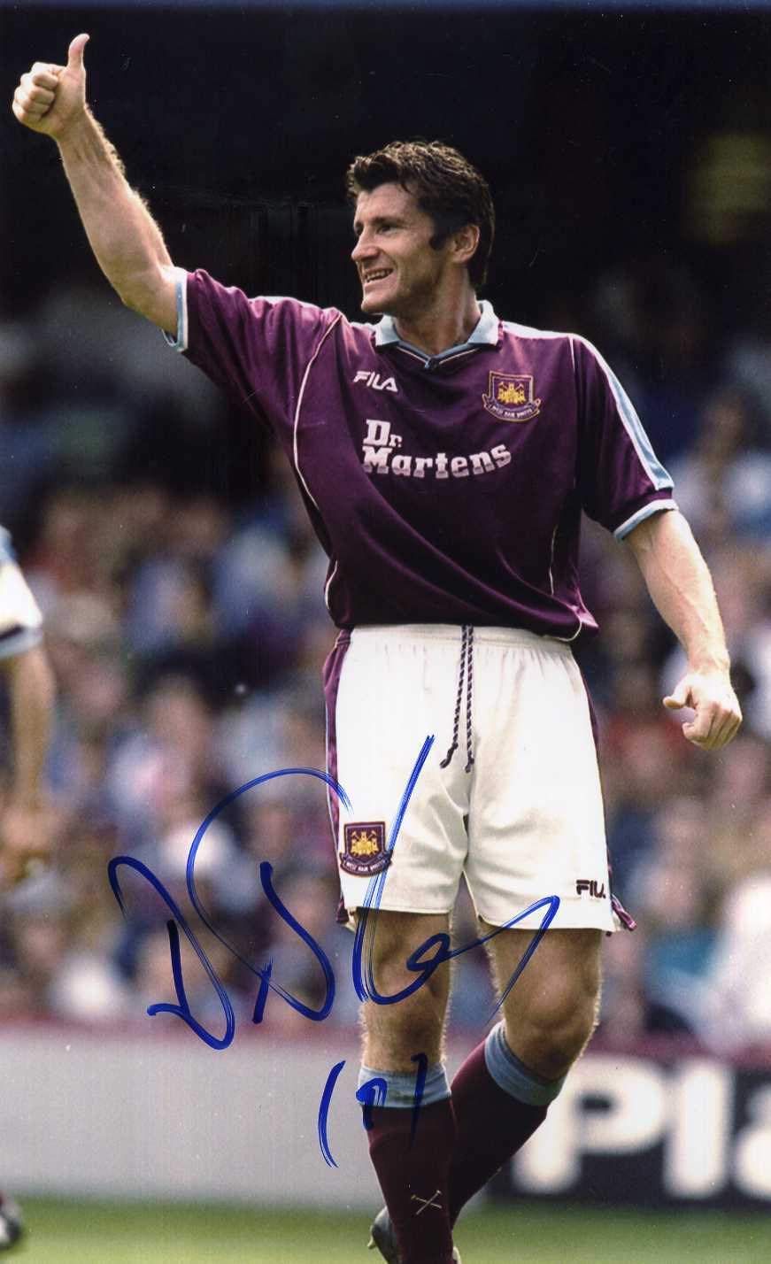 DAVOR SUKER Signed Photo Poster paintinggraph - West Ham Utd / Real Madrid CROATIA - Preprint