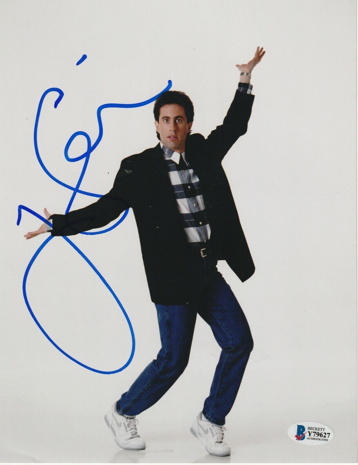 JERRY SEINFELD Signed 8x10 Photo Poster painting w/ Beckett COA