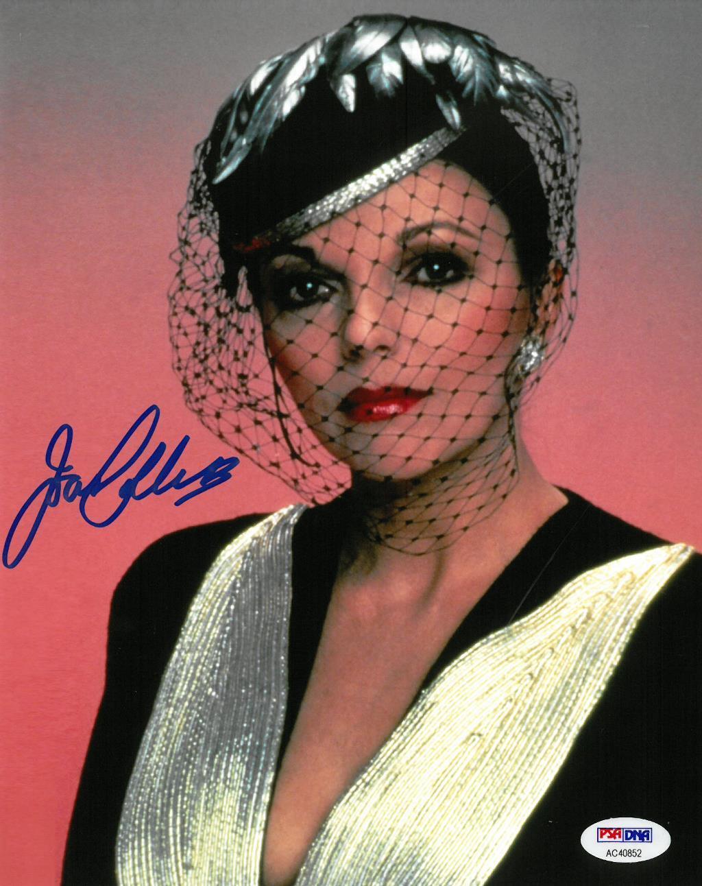 Joan Collins Signed Authentic Autographed 8x10 Photo Poster painting PSA/DNA COA