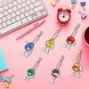 6pcs/set DIY Diamond Painting Chocolate Bean Keychains Kit