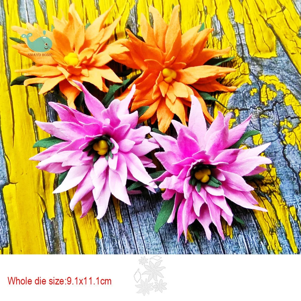 lace flower Metal Cutting Dies Scrapbooking Stencil for Album Paper DIY Gift Card Decoration Embossing Dies New 2022 712-1