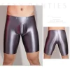 High elastic glossy silky skin-friendly tight men's boxer briefs