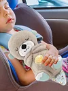Soothe and Snuggle Otter with Music Lights Portable Plush Baby Toy for Infants
