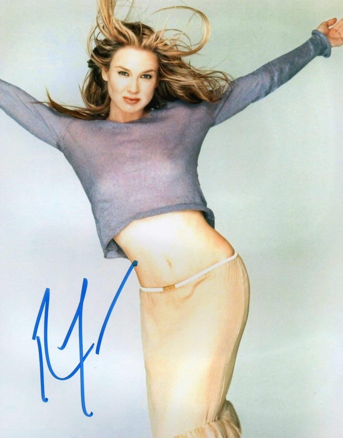 RENEE ZELLWEGER AUTOGRAPHED SIGNED A4 PP POSTER Photo Poster painting PRINT 3