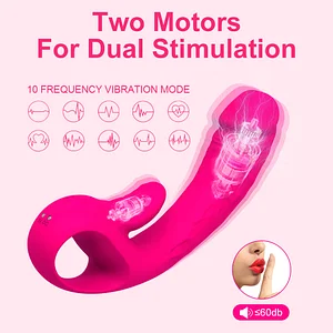 Rita 2-in-1 Tongue Swinging Vibrator