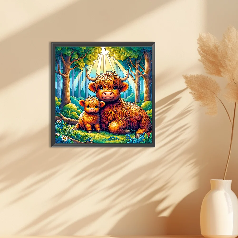 Diamond Painting - Full Round Drill - Yak(Canvas|30*30cm)