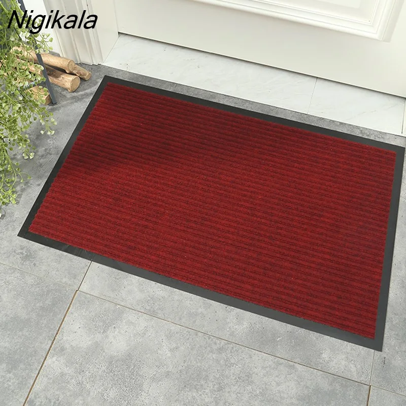 Nigikala Entrance Welcome Front Door Mats Indoor Outdoor Washable Rug Entryway Mats for Shoe Scraper for Inside Outside House